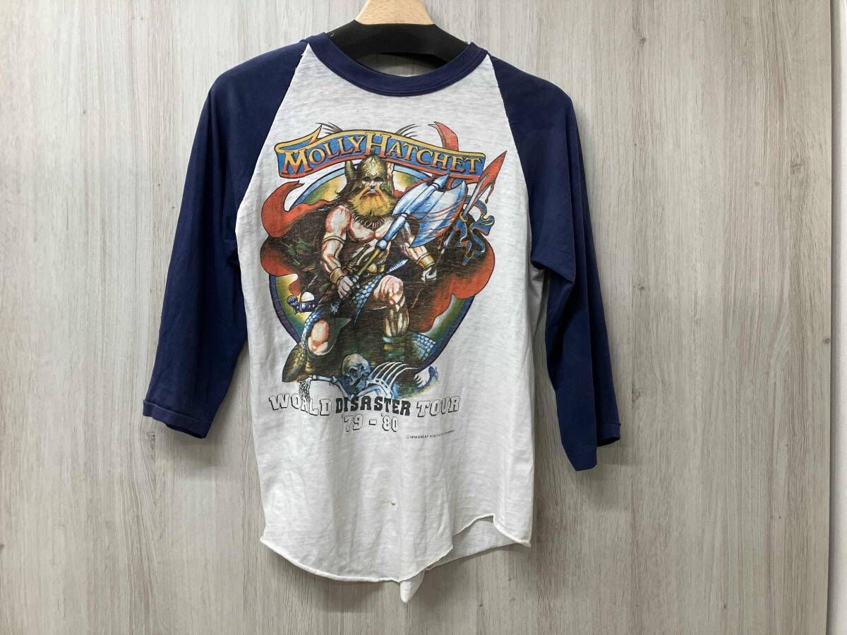 Molly Hatchet 長袖Tシャツ 1979 World Disaster Tour サイズL ホワイト