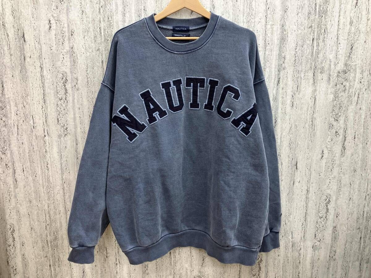 NAUTICA ノーティカ スウェット ネイビー Lサイズ