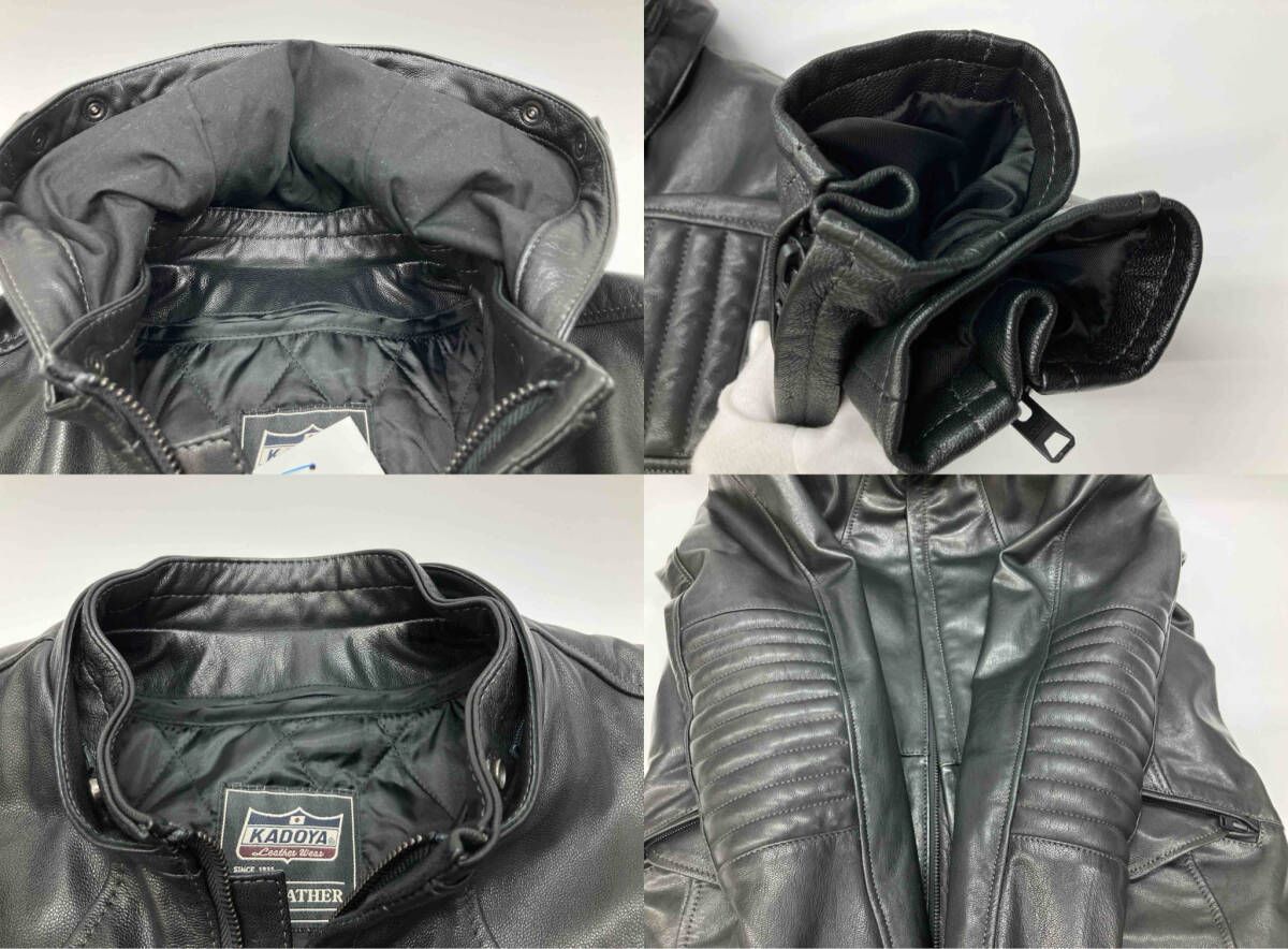 通年 KADOYA K'SLEATHER カドヤ ケ－ズレザ－ シングルライダ-ス ゴ