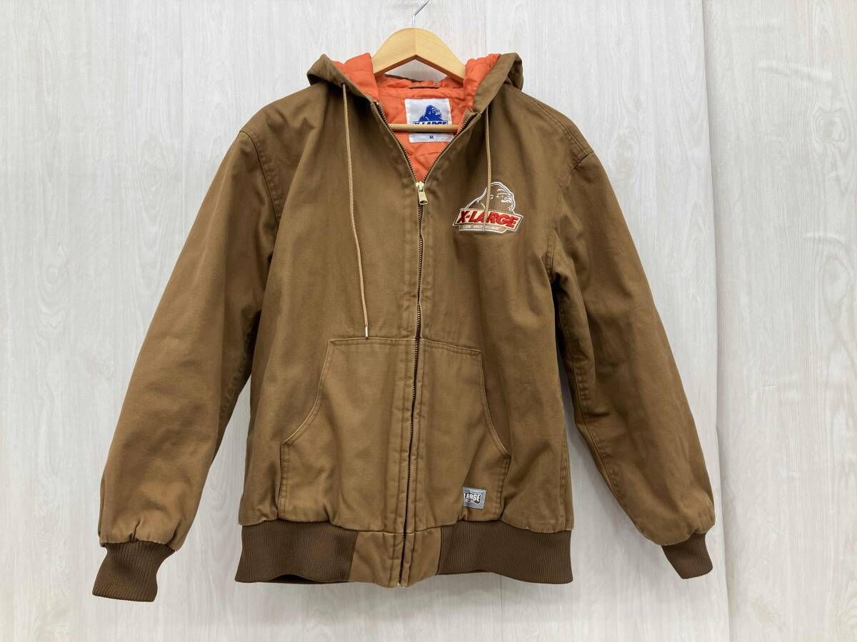 【大人気】XLARGE 刺繍ロゴ アクティブジャケット フーディー L xlarge エクストララージ☆刺繡 アクティブジャケット Mサイズ - メルカリ