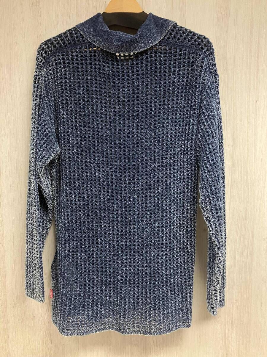 DIESEL K-SQUARED ディーゼル 長袖 ポロプルオーバー オールメッシュ