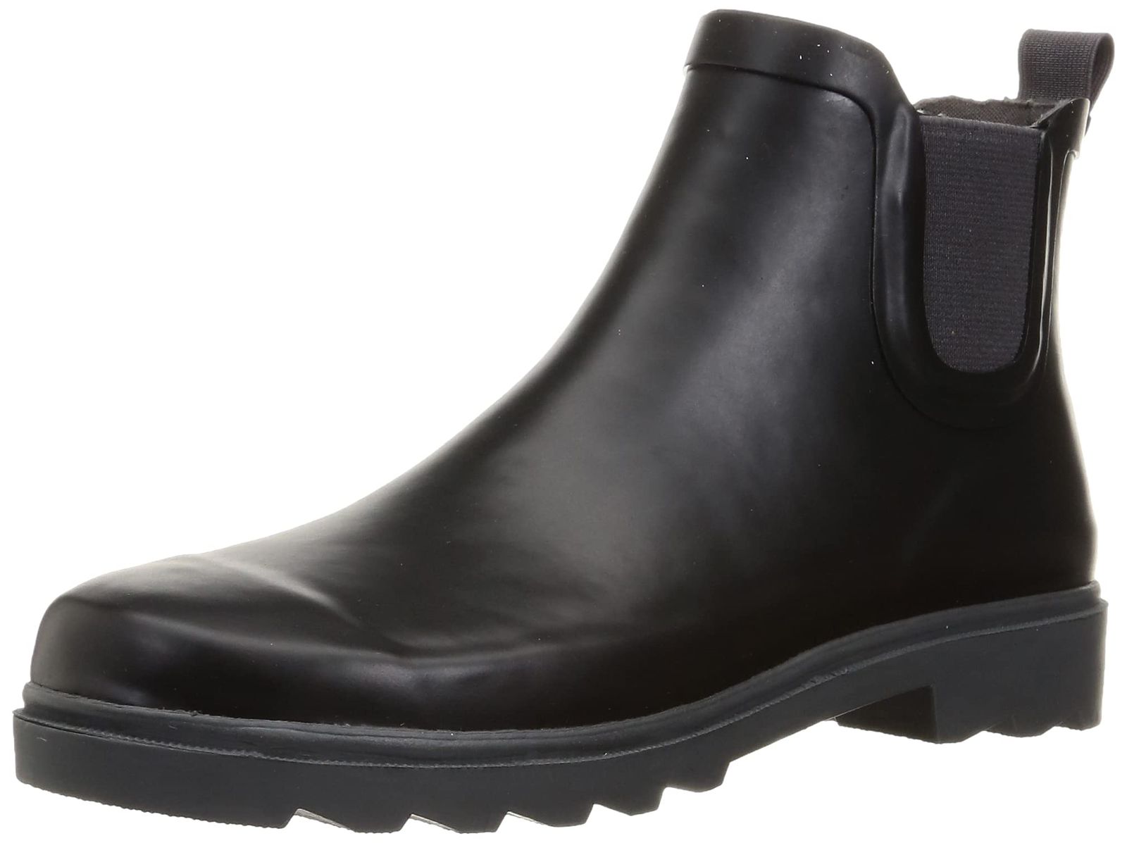 マーガレット ハウエル アイデア サイドゴアショートレインブーツ レディース 2655 ブラック small E