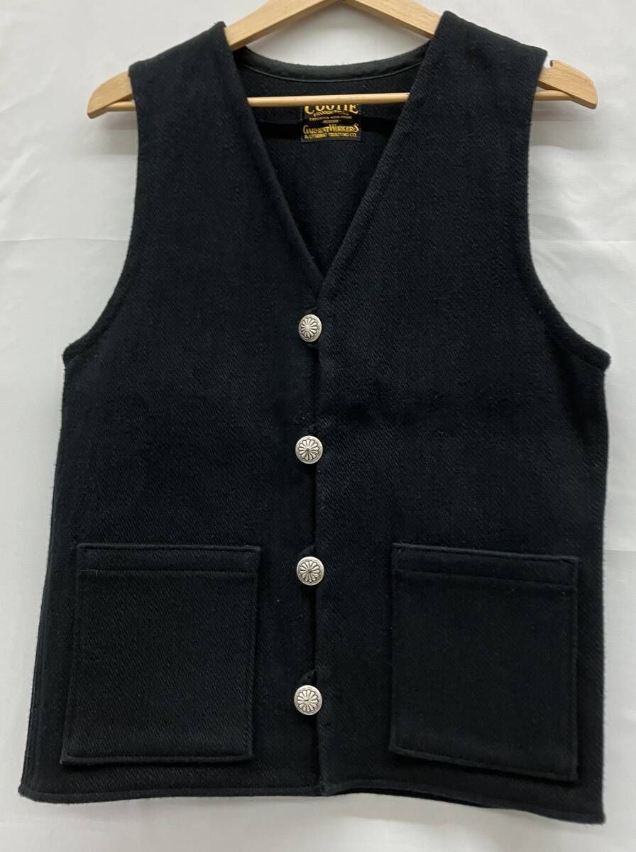COOTIE クーティー ブラック ベスト Mサイズ
