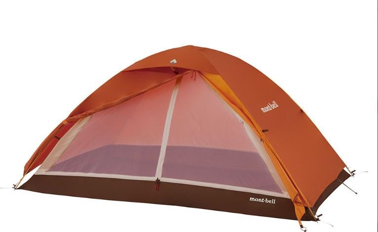 mont-bell モンベル クロノスドーム2型 テント 2人用 軽量 自立式 ドーム型 キャンプ 登山 ツーリング アウトドア
