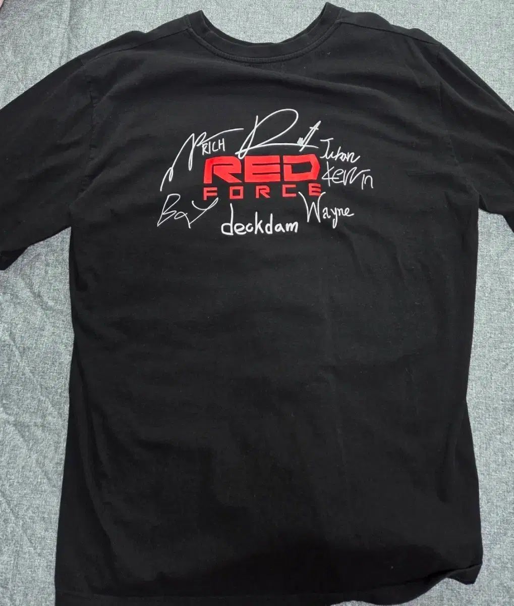 農心レッドフォース 2021年プリンティングサインTシャツ