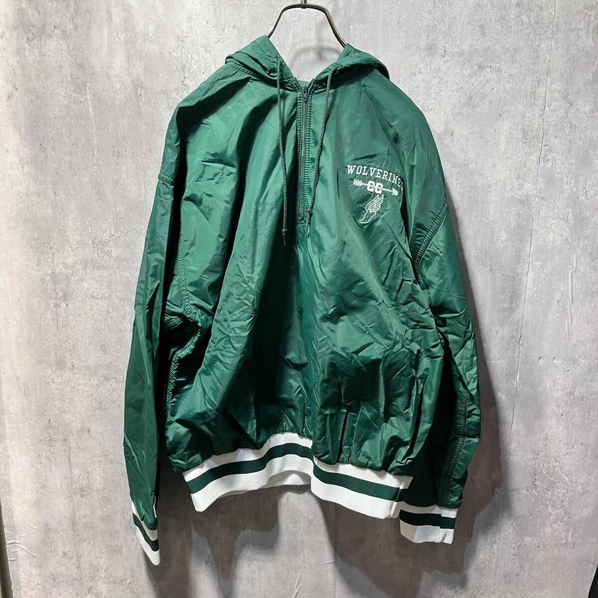 90\u0027s 90s／古着／RUSSELL／parka／USA製アノラックパーカー 