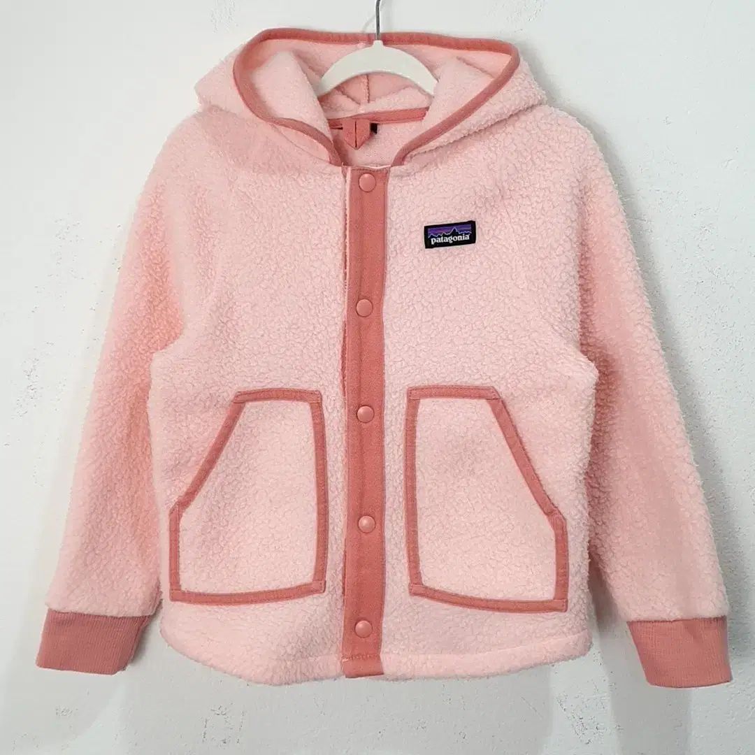 5 T パタゴニア ピンク フリース ジャケット