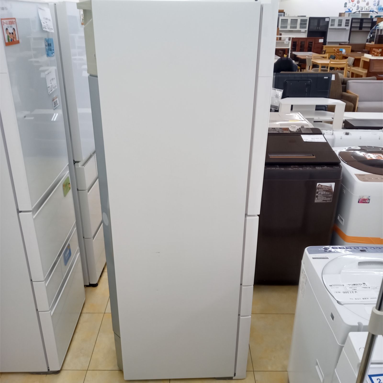 ☆関東地域限定販売☆TOSHIBA 冷蔵庫 GR-U41GXH（EW) 22年製 411L