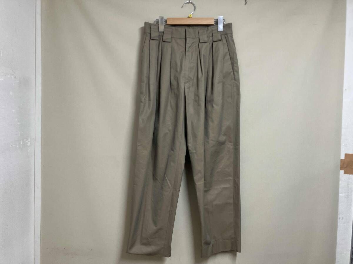 stein シュタイン DOUBLE WIDE TROUSERS ダブルワイドトラウザーズ ST