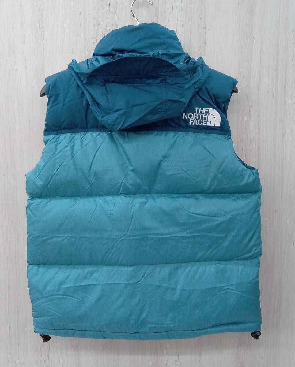 THE NORTH FACE ザ ノースフェイス ダウンベスト nd 91843 ヌプシベスト ブルー系 Sサイズ
