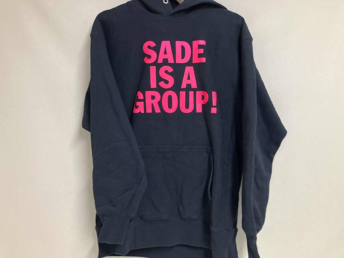 NEXSUS7 ネクサスセブン SADE IN GROUP パーカー ブラック×ピンク サイズXL