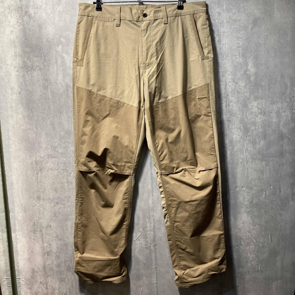 FILSON upland brush pants ワイドパンツ ベージュ サイズ 38×34