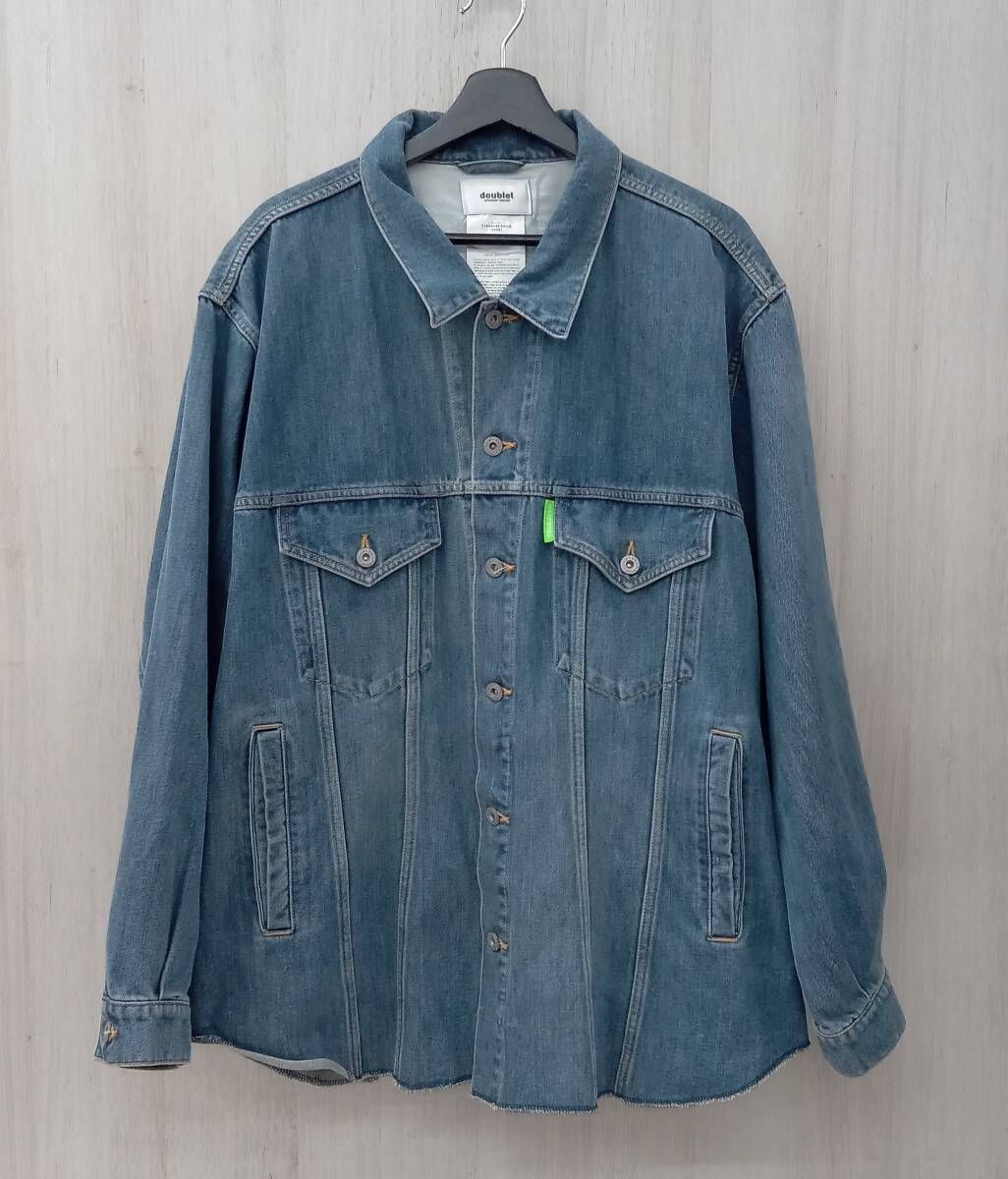 doublet/ダブレット/Gジャン(デニムジャケット)/CASH MERE DENIM