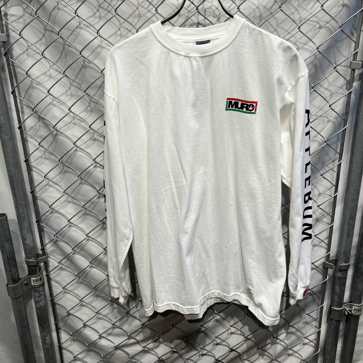 APPLEBUM MURO 長袖Tシャツ OBITextile Collection ホワイトL アップルバム