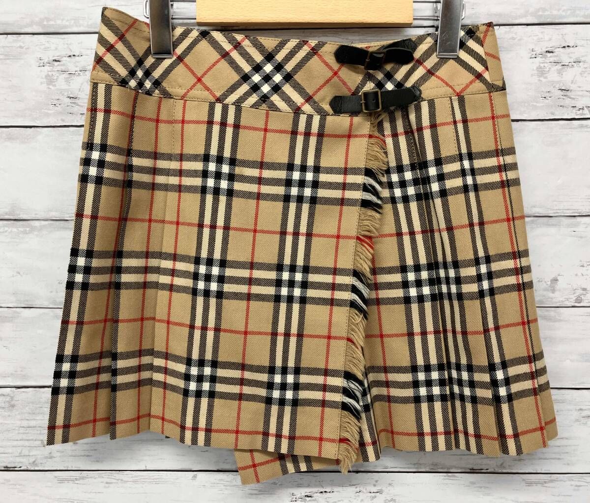 Blue Label 巻きスカート サイズ36 ノバチェック FLF 51 520