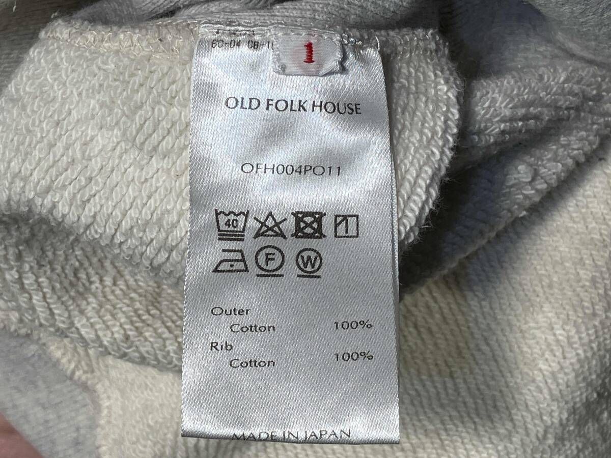 OLD FOLK HOUSE Silver Stitch Sweatshirt size1 シルバースティッチ