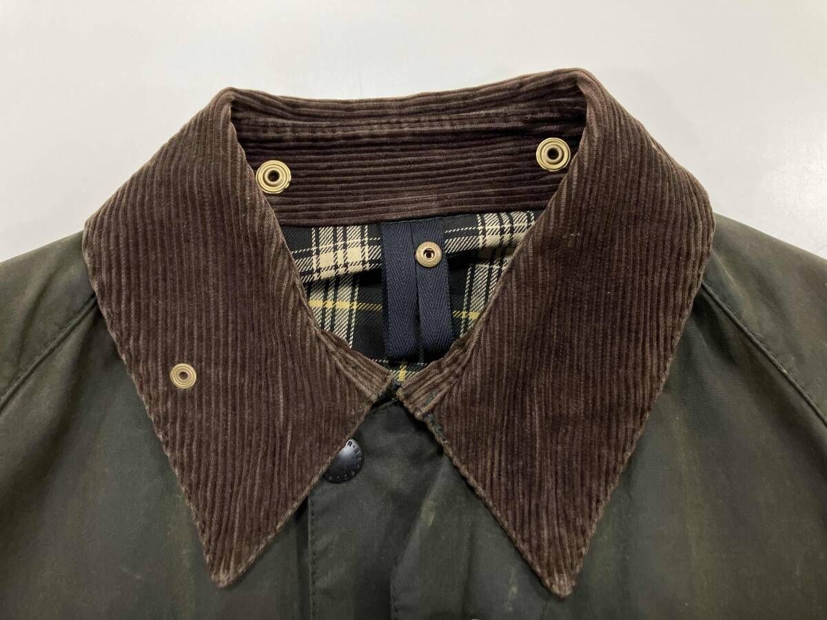 Barbour バブアー ビデイルSL オイルドジャケット BEDALE 36 セージ