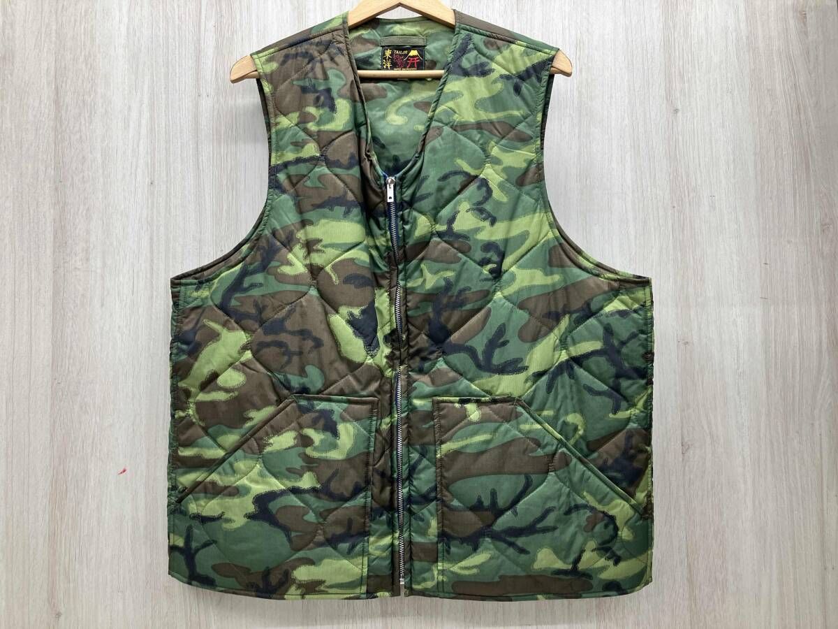 TAILOR 東洋 テイラートウヨウ Late 1960 s Style Vietnam Liner Vest PLEIKU ベトナム ライナーベスト プレイク TT 15634 XL
