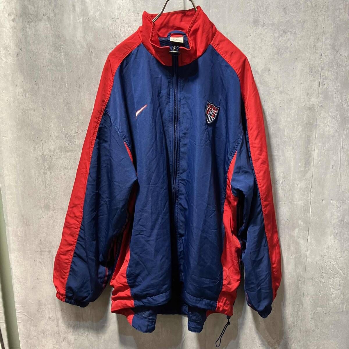 90s NIKE USA代表ジャケット サイズL マルチカラー ナイキ 
