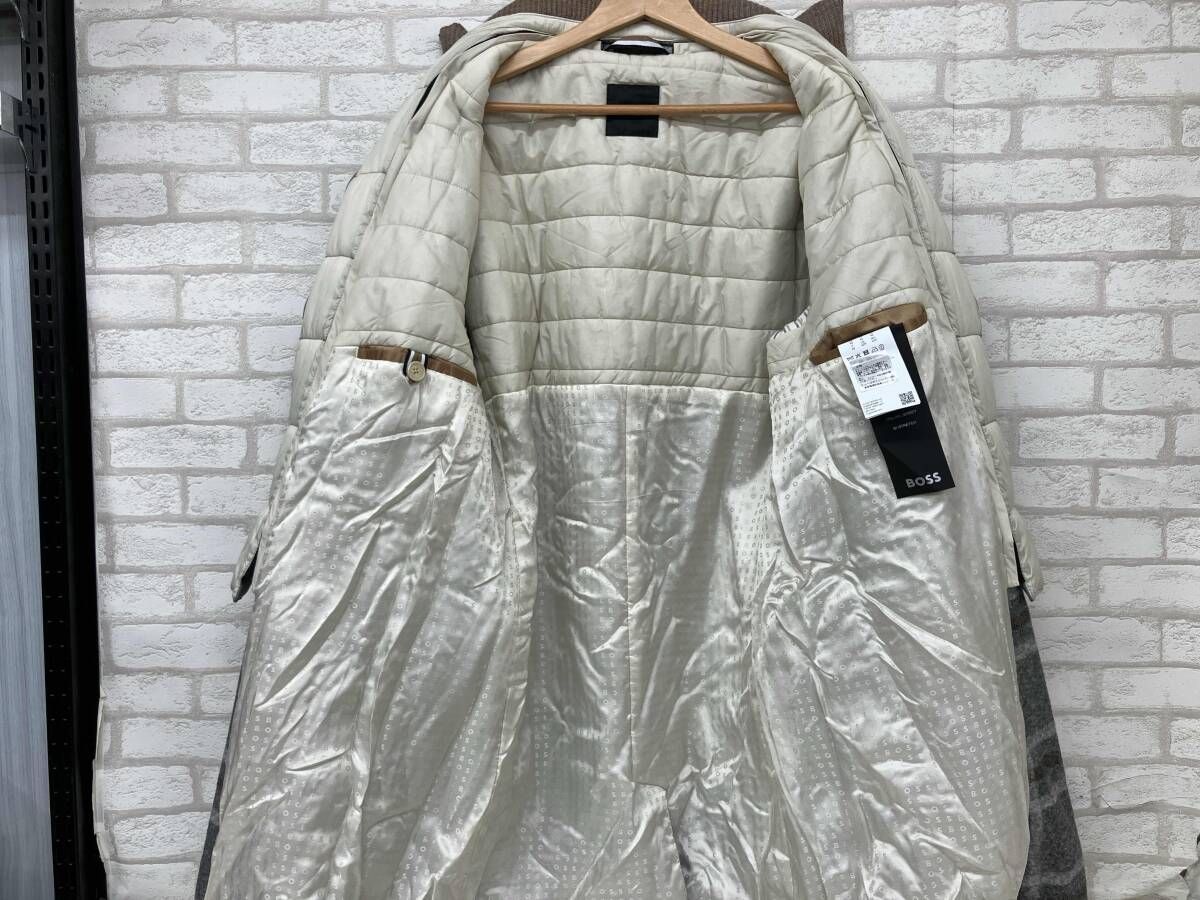 HUGO BOSS ヒューゴボス 23AW スリムフィットコート チェスターコート