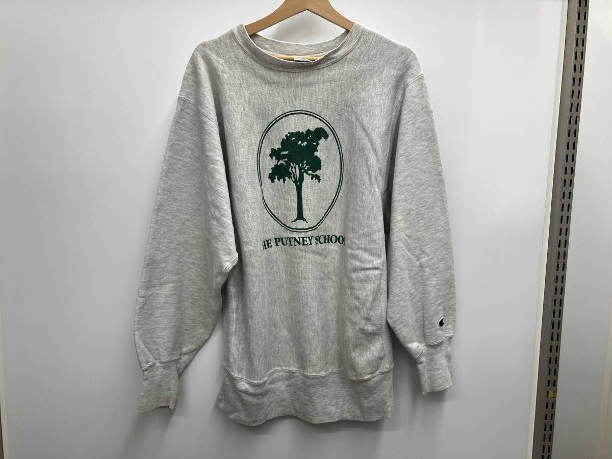 Champion REVERSE WEAVE チャンピオン リバースウィーブ 1990 s THE PUTNEY SCHOOL グレー XLサイズ