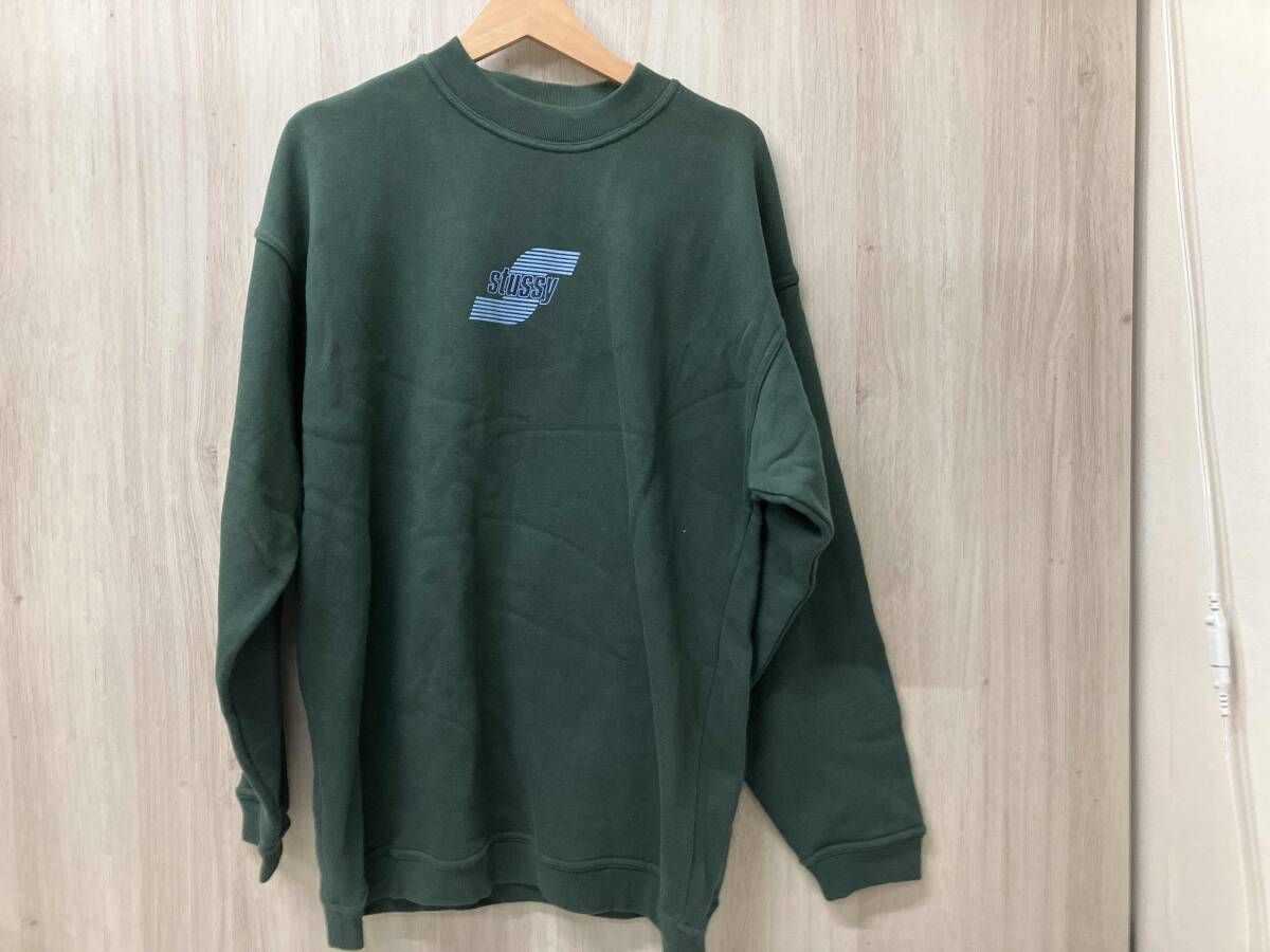 STUSSY スウェット M ストリート グリーン