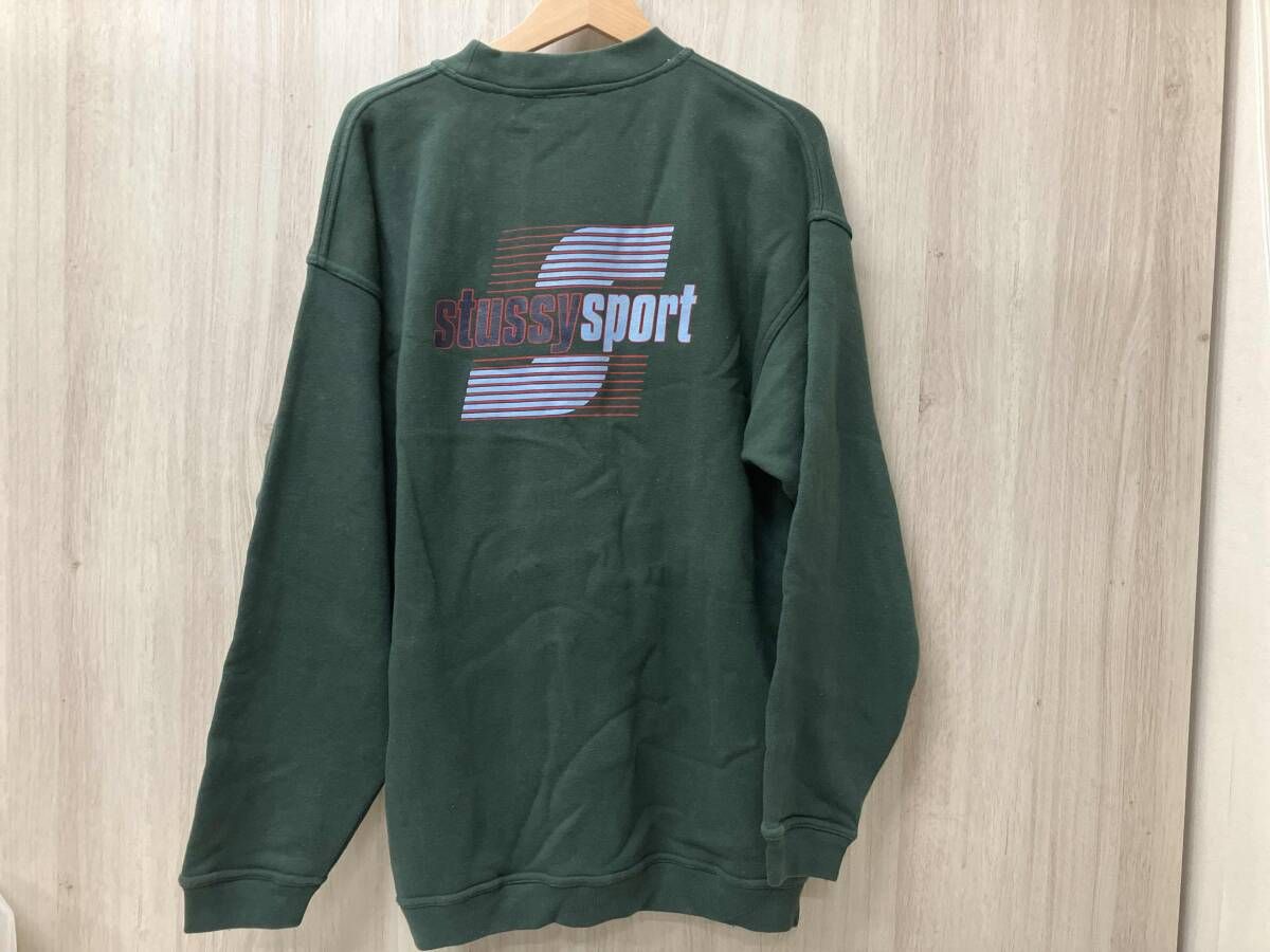STUSSY スウェット M ストリート グリーン