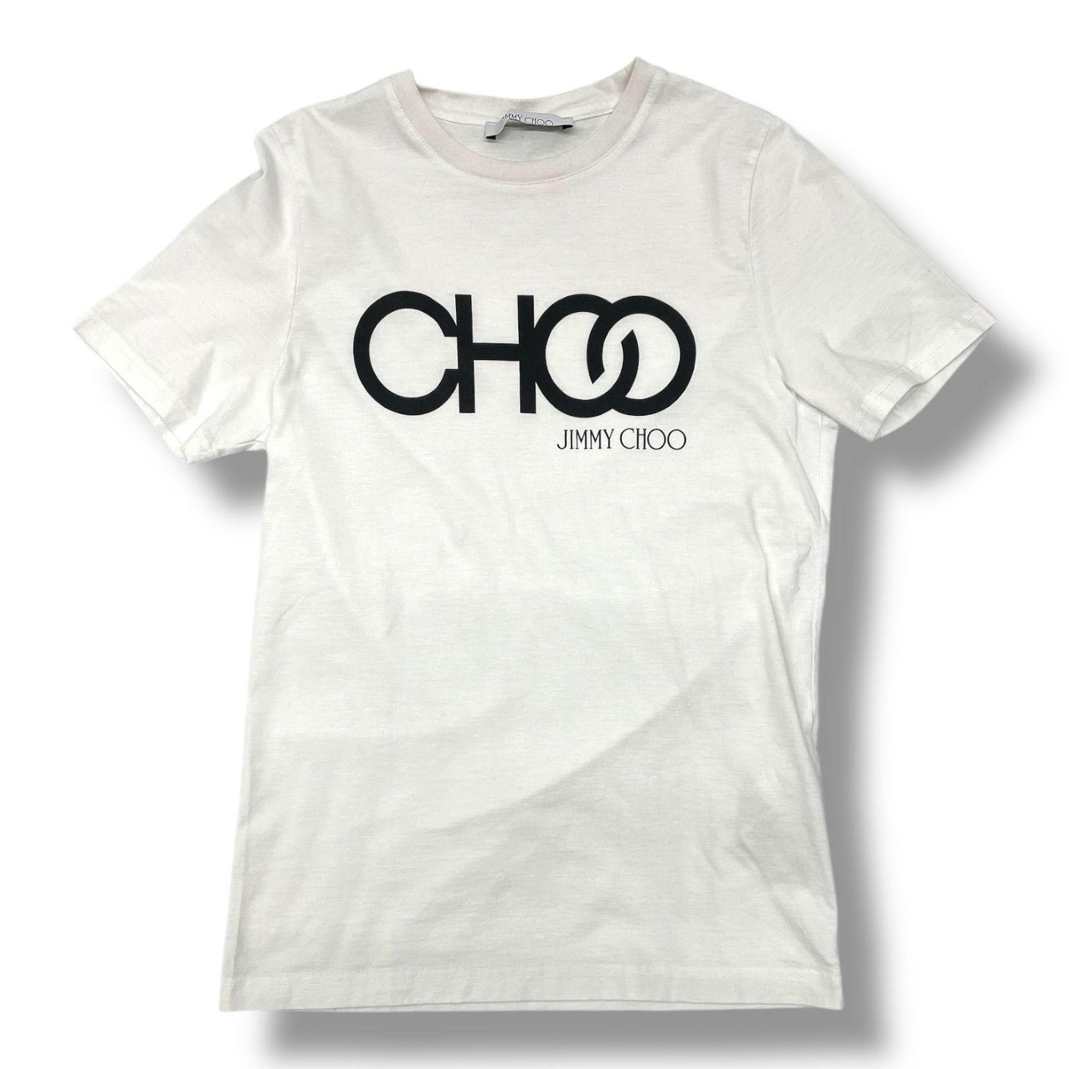 JIMMY CHOO ジミーチュウ ロゴ Tシャツ 半袖 カットソー ピチT ミニ