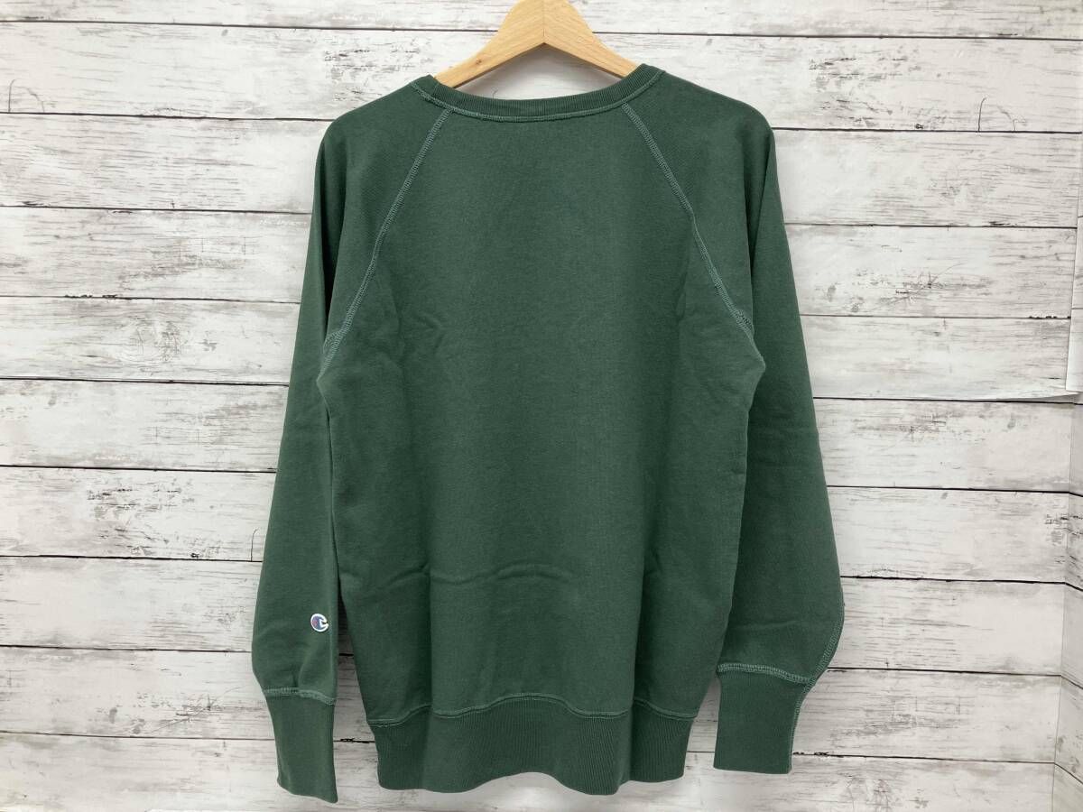 Champion スウェット ヴィンテージ ランタグ グリーン Lサイズ