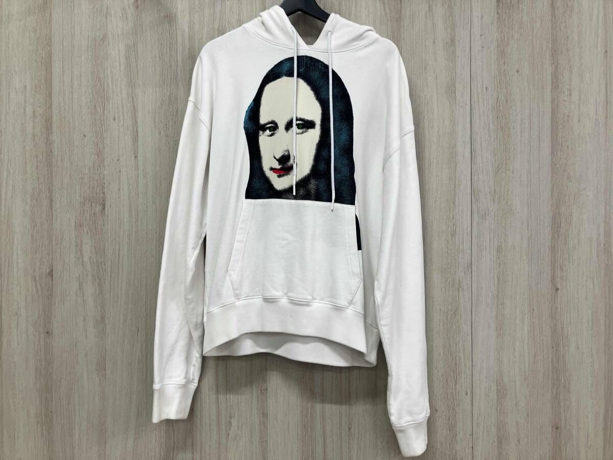 OFF WHITE オフホワイト パーカー Mサイズ ホワイト モナリザ