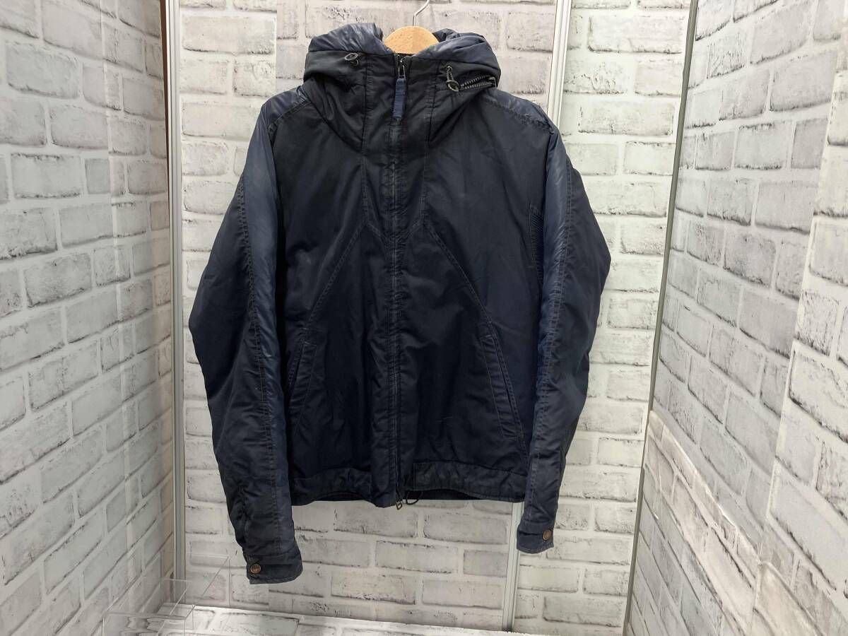 MARITHE FRANCOIS GIRBAUD/ジップジャケット/Mサイズ/ネイビー/古着