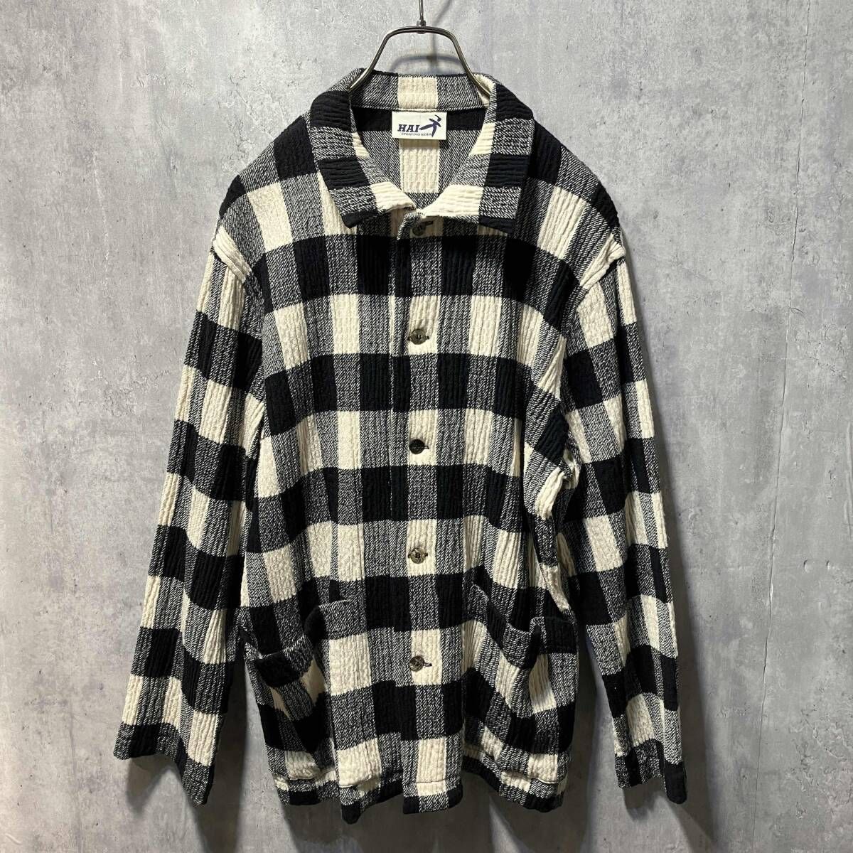 90s HAI SPORTING GEAR ジャケット チェックシャツジャケット Mサイズ
