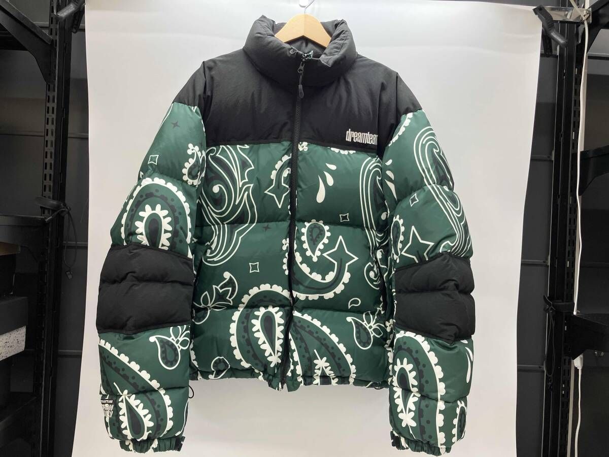 冬 dreamteam Bandana Down Jacket ドリ-ムチ-ム バンダナ ダウン 
