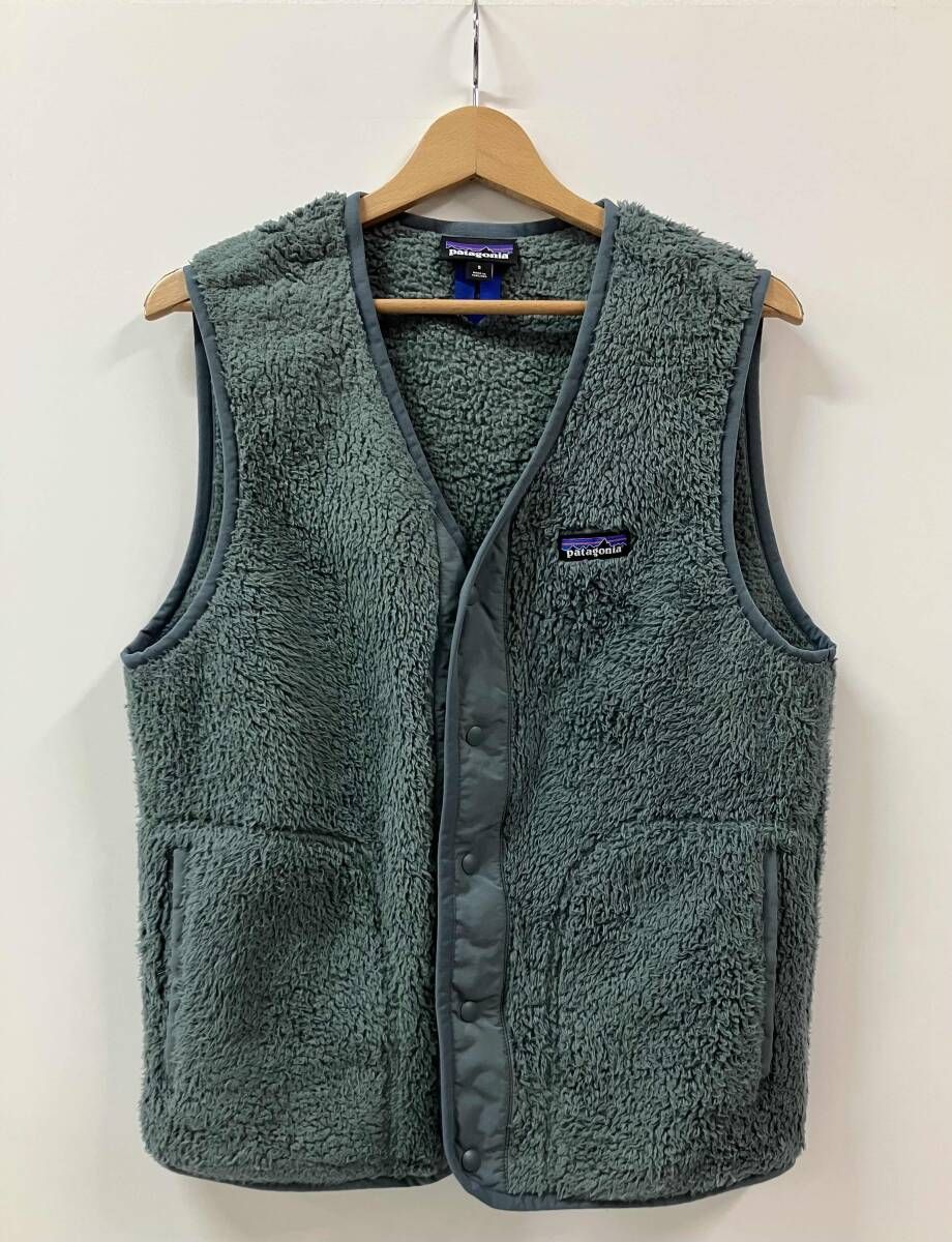 Patagonia パタゴニア ベスト LOS GATOS VEST サイズS グリーン グレー リサイクルポリエステル ナイロン タイ製