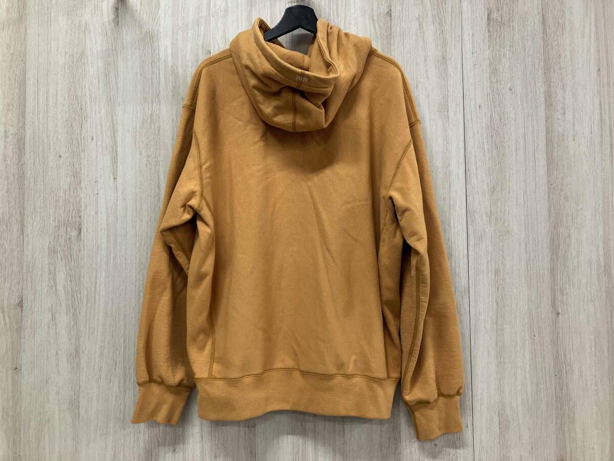 Supreme シュプリーム 21 FW box logo mustard ho パーカー Lサイズ イエロー