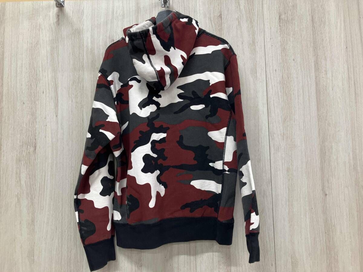 Supreme シュプリーム 13 FW box logo red camo ho パーカー Lサイズ レッド