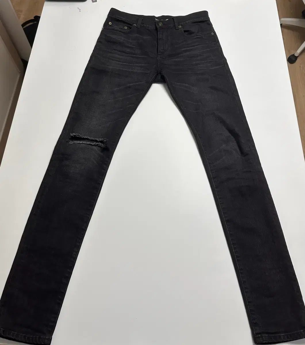 エディ期 - SAINT サンローラン LAURENT デニム Saint ダメージ加工