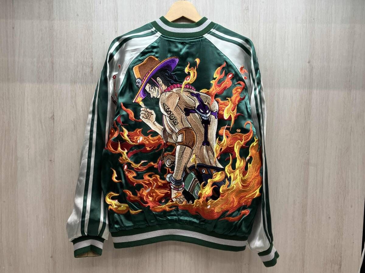 TENSTRIKE × ONE PIECE コラボ リバーシブル スカジャン ASCE 刺繍 L