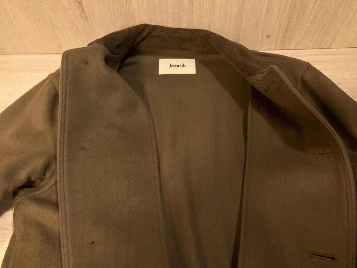 Jeanik/カバーオール/カシミヤ混／JEANIK0113WC/ BROWN ジーニック