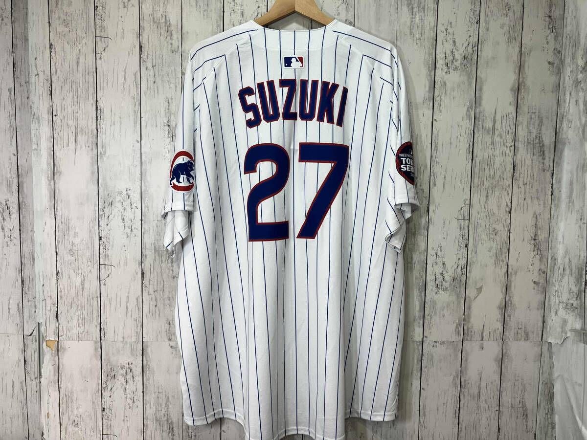 MLB シカゴ・カブス Chicago Cubs CHC 背番号27 鈴木誠也 レプリカ