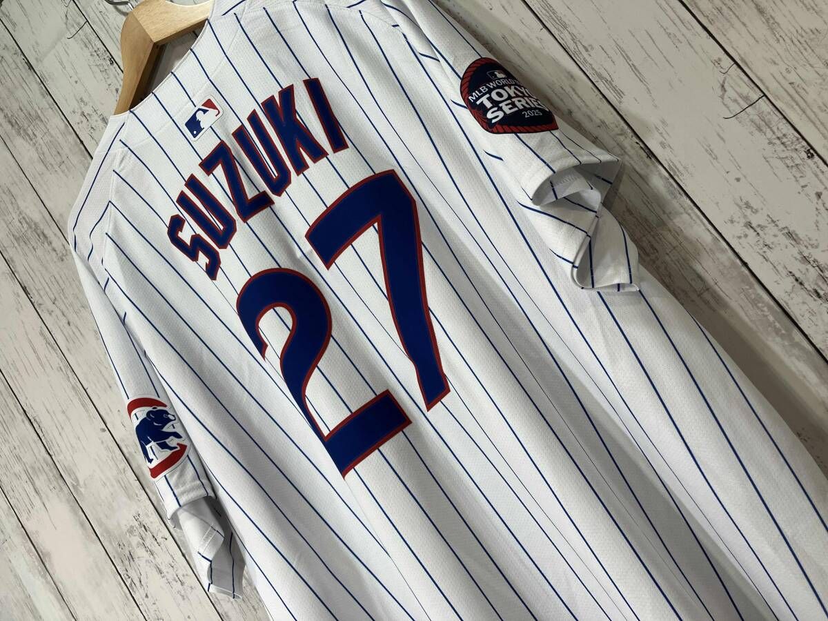 MLB シカゴ・カブス Chicago Cubs CHC 背番号27 鈴木誠也 レプリカ