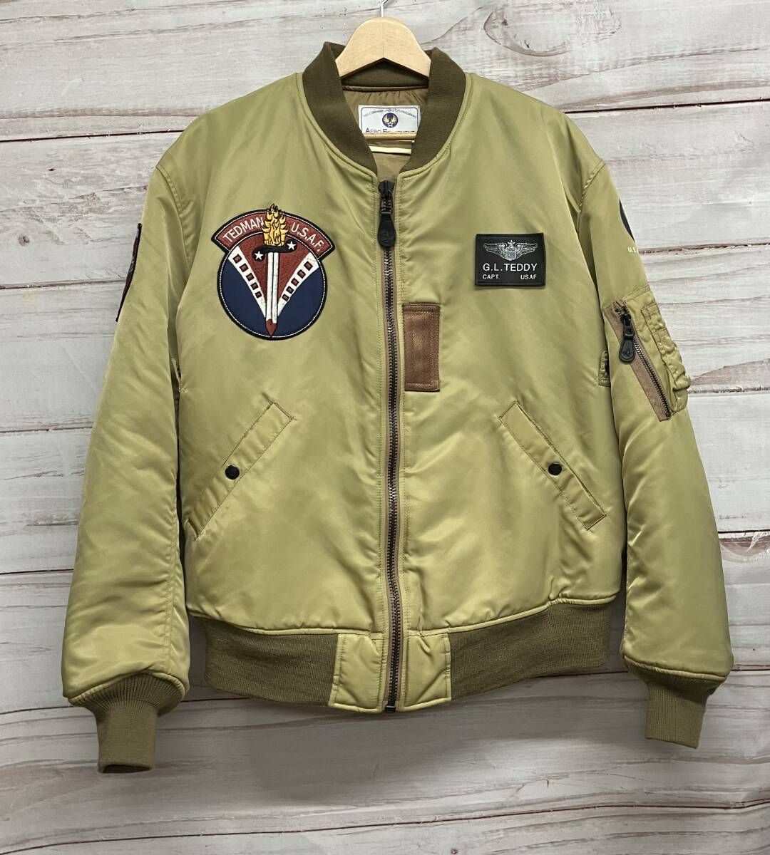 TED MAN テッドマン フライトジャケット MA-1 LUCKY RED DEVILS