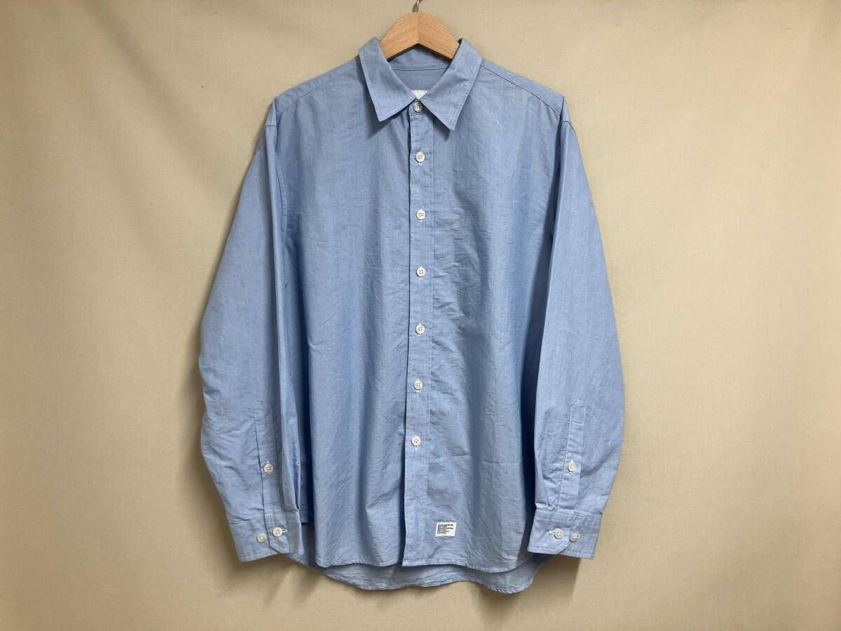 WTAPS ダブルタップス CB / LS / CTPL. CHAMBRAY. COOLMAX