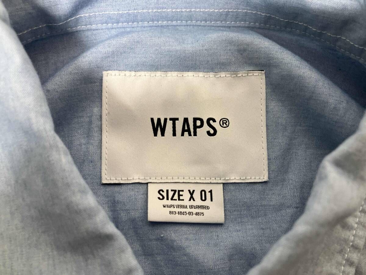WTAPS ダブルタップス CB / LS / CTPL. CHAMBRAY. COOLMAX
