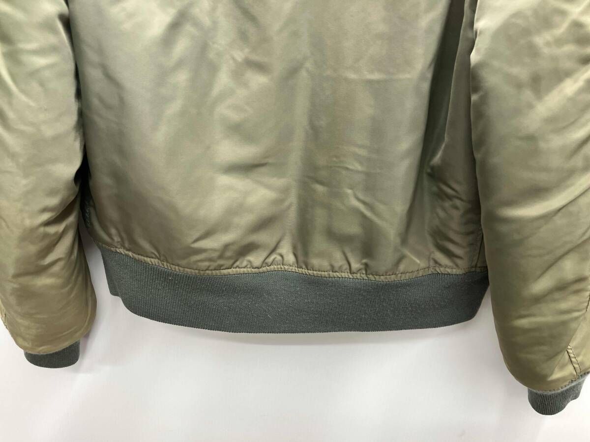 PHERROW'S フェローズ フライトジャケット MA-1 カーキ Sサイズ MIL-J