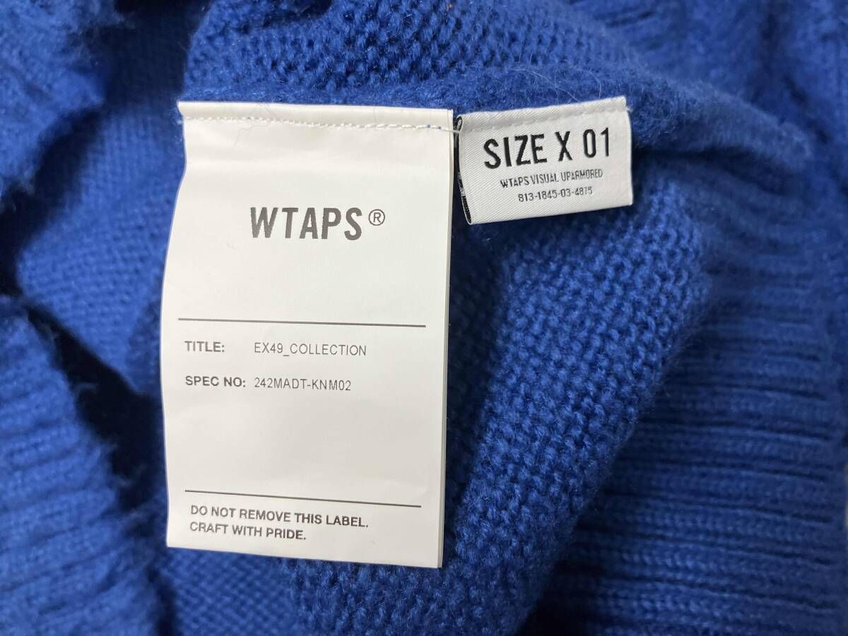WTAPS ダブルタップス 24AW PALMER SWEATER ACRYLIC ニット
