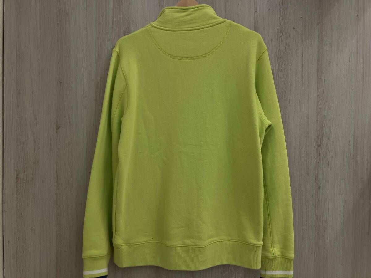 STUSSY ハーフジップ スウェット トレーナー Sサイズ ライトグリーン 