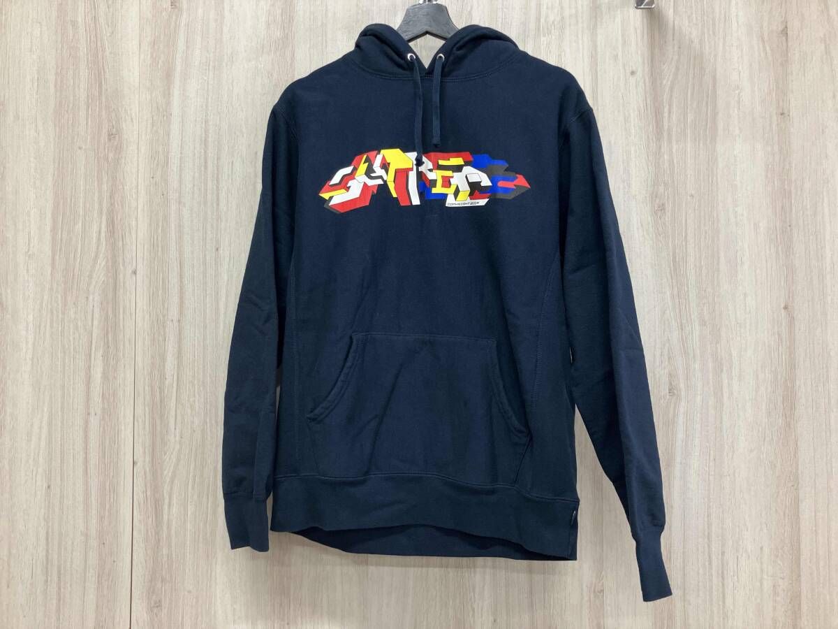 Supureme シュプリーム 19 AW Delta Logo パーカー Mサイズ ネイビー