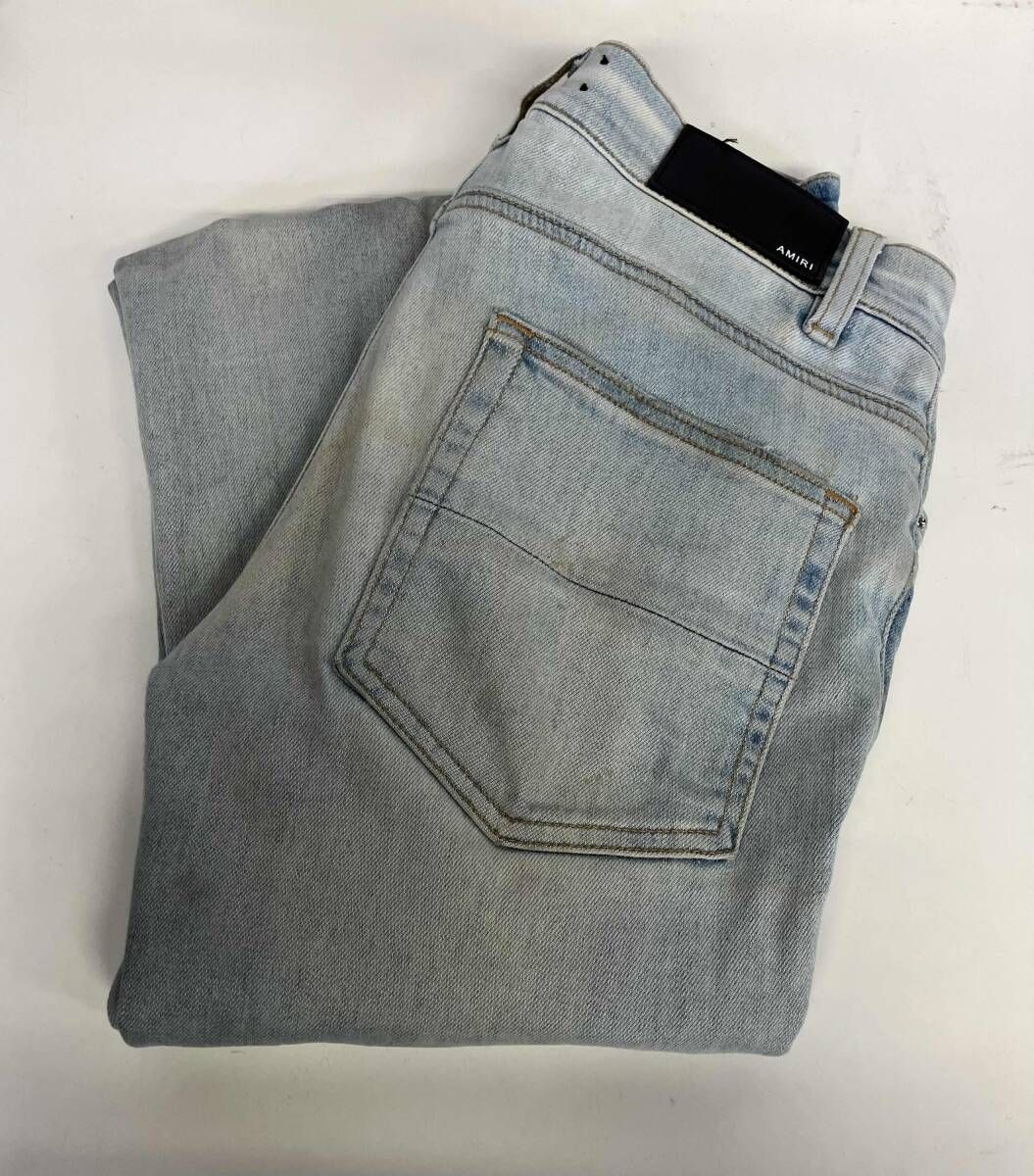 AMIRI アミリ スキニージーンズ ストレッチダメージデニムパンツ