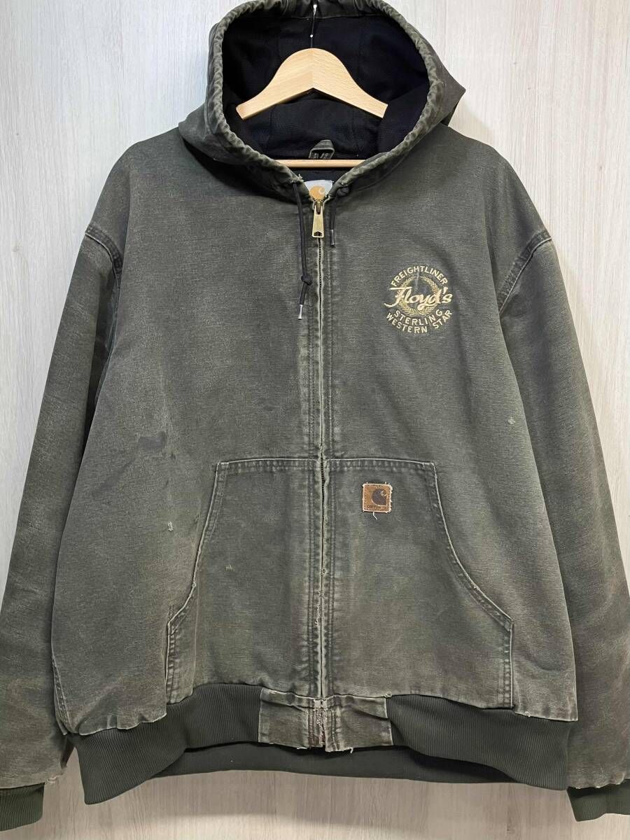 Carhartt 00s メキシコ製 アクティブ ジャケット ダック パーカー